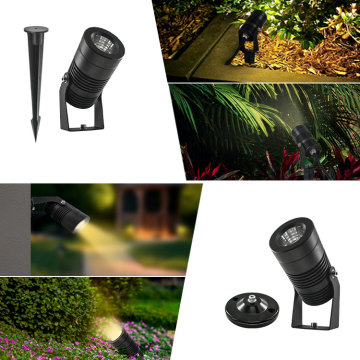 12v outdoor landscape yard garden lawn path light IP65 outdoor led garden spike spot light floor decorative garden lawn light